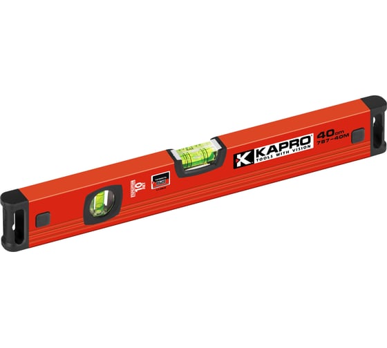 Уровень Kapro 2 колбы, магнитный 787-40-40M 1