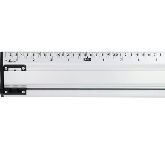 Алюминиевая линейка для резки Shinwa PROTECT 1 м 65066