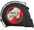 Рулетка YATO 3 м, 16 мм, автостоп, магнит, обрезиненный корпус YT-7110 1