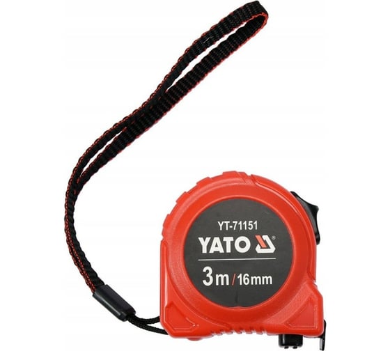 Рулетка YATO 3 м, 16 мм YT-71151