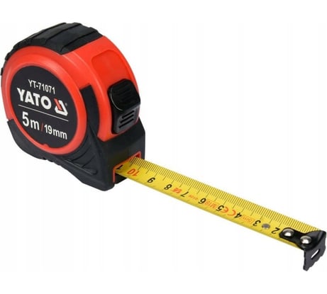 Рулетка YATO 5 м, 19 мм YT-71071