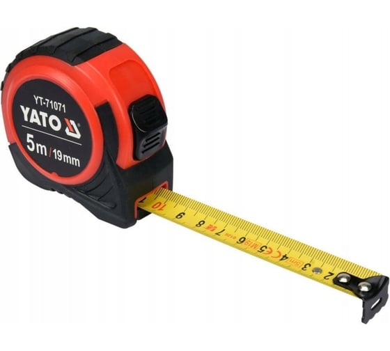 Рулетка YATO 5 м, 19 мм YT-71071 1