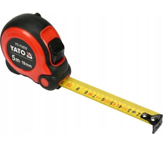 Рулетка YATO 5 м, 19 мм YT-71076