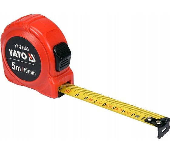 Рулетка YATO 5 м, 19 мм YT-71153