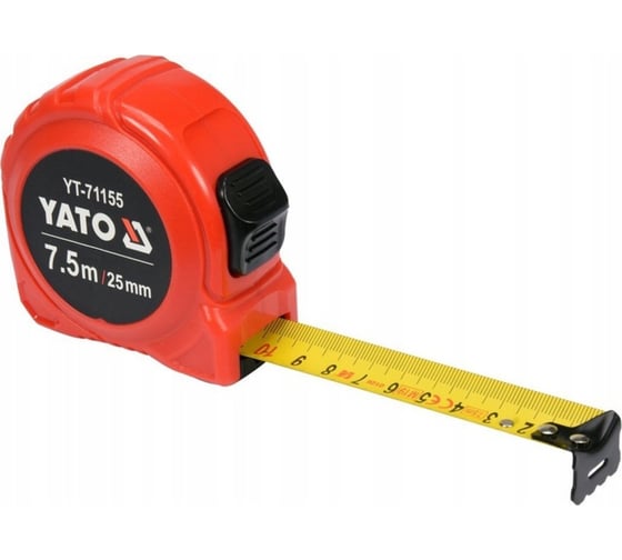 Рулетка YATO 7,5 м, 25 мм YT-71155