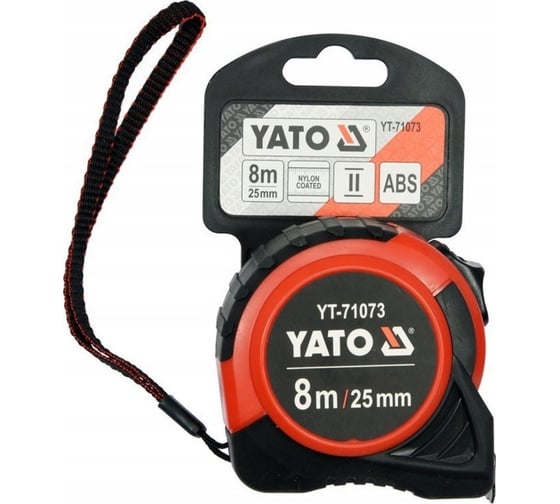 Рулетка YATO 8 м, 25 мм YT-71073