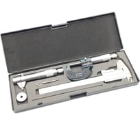 Комплект средств измерения ТЕХНОРЕАЛ микрометр 0-25мм, микрометр внутренний 5-30мм, штангенциркуль МА600051200