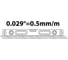 Уровень пузырьковый BAHCO 1200 мм 466-1200 3