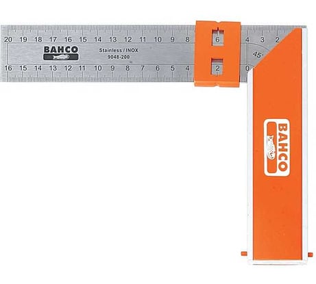 Угольник 200 мм из нержавеющей стали BAHCO 9048-200