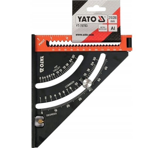 Металлический угольник YATO 210 мм YT-70783