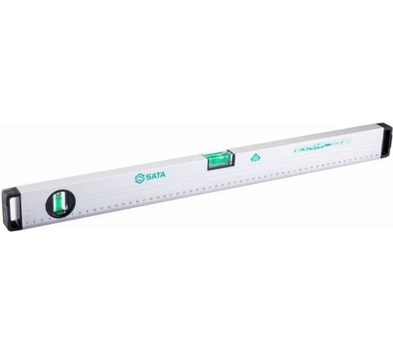 Строительный уровень Sata 600 мм, 2 колбы, 24" 91603 1