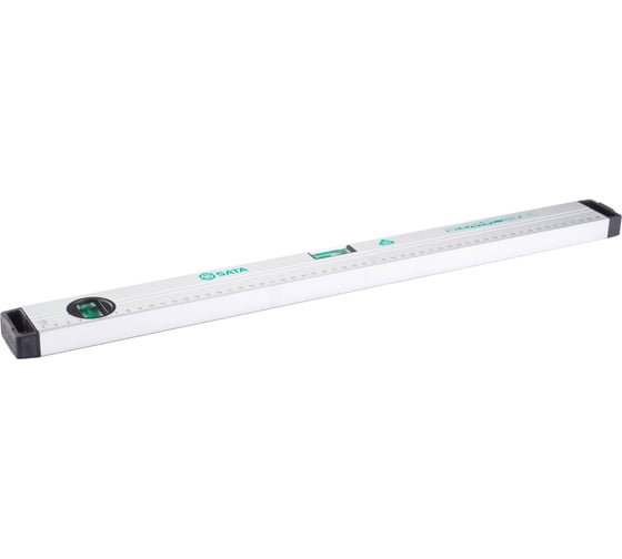 Строительный уровень Sata 600 мм, 2 колбы, 24" 91603
