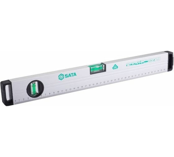 Строительный уровень Sata 450 мм, 2 колбы, 18" 91602 1