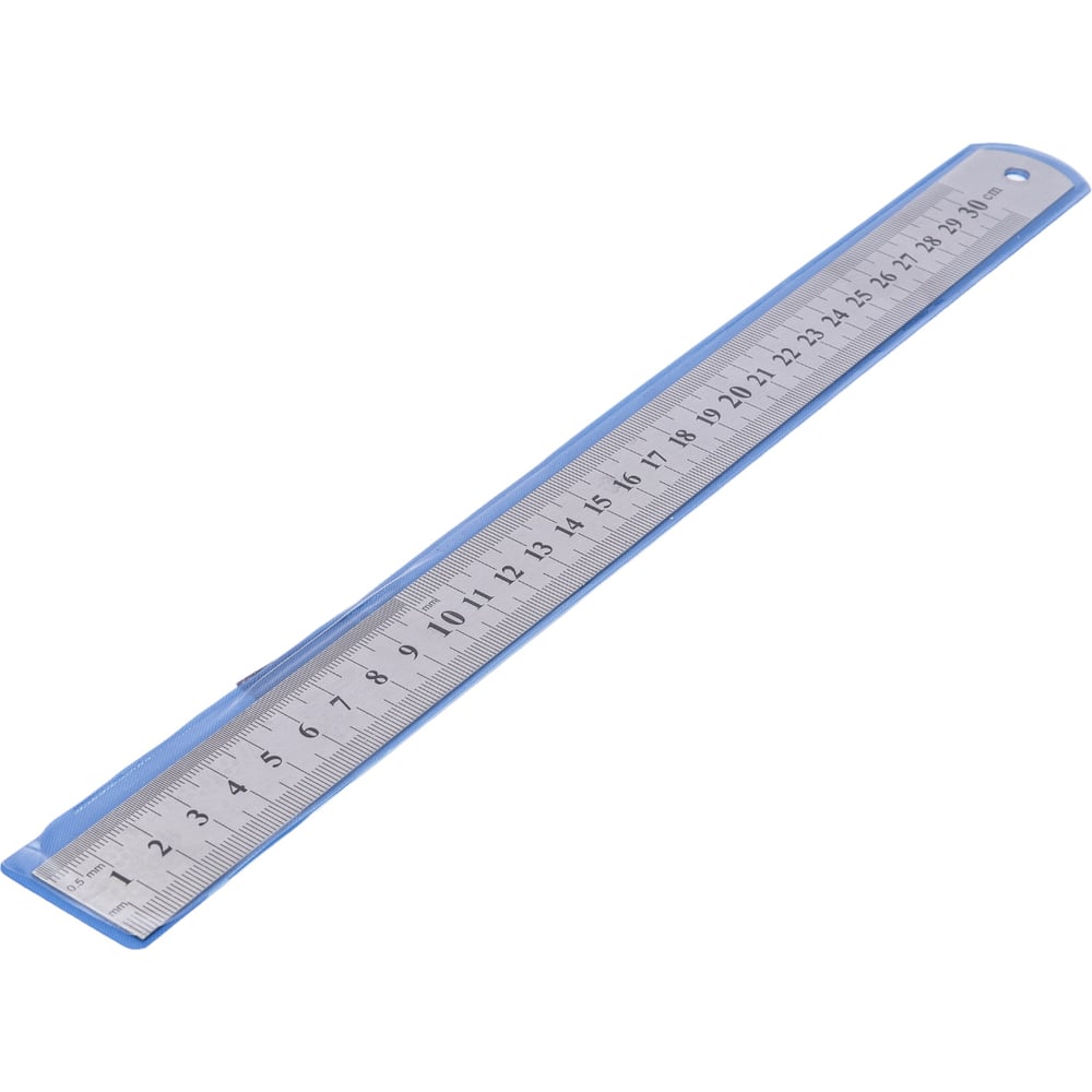 Стальная линейка Управдом двойная двусторонняя гравированная шкала ...