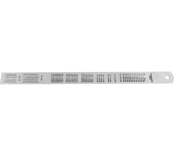 Линейка из нержавеющей стали WORKPRO 600мм WP265002