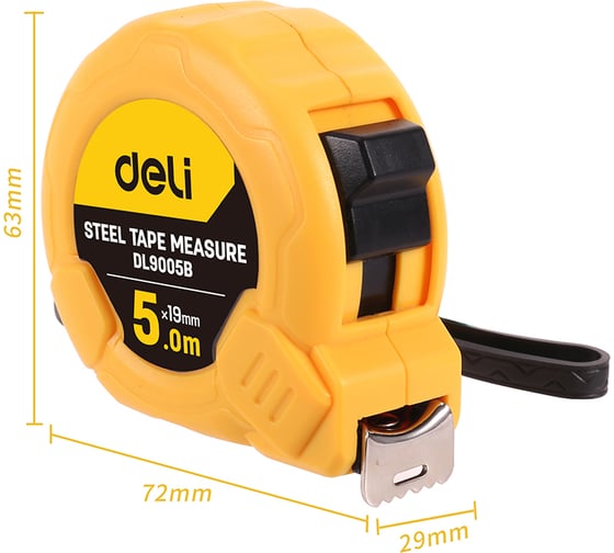 Рулетка DELI DL9005B 98279