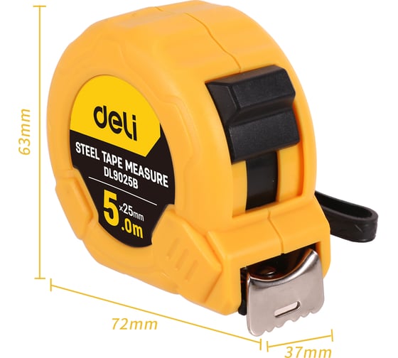Рулетка DELI DL9025B 98280