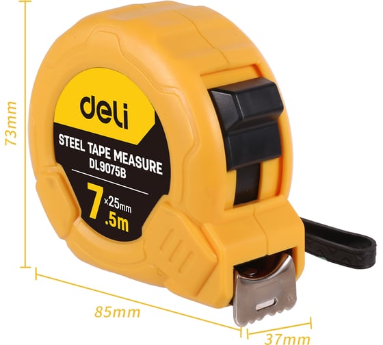 Рулетка DELI DL9075B 98281