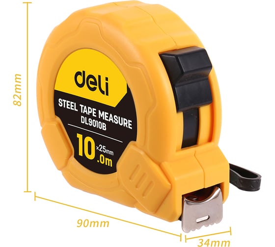 Рулетка DELI DL9010B 98282