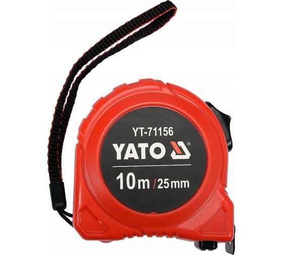 Рулетка YATO 10м х 25мм YT-71156