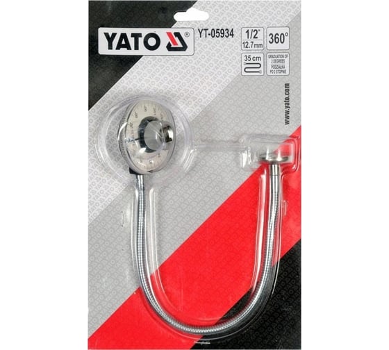 Угломер для динамометрического ключа YATO 1/2" YT-05934