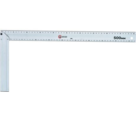 Алюминиевый угольник 500 мм Центроинструмент 0528