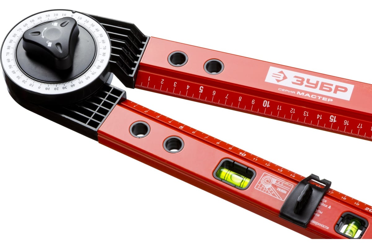 Складной уровень-угломер 500 мм ЗУБР МАСТЕР 34740 - выгодная цена ...