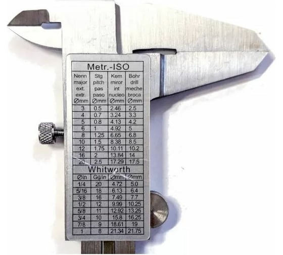 Металлический штангенциркуль, IZELTAS 588750150