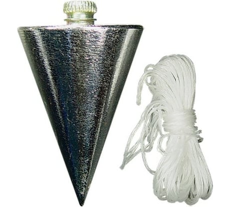 Отвес конусный (300 г; шнур 5 м) MATRIX 84833