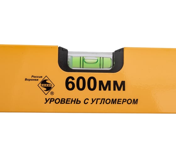 Усиленный уровень с угломером 600 мм 1/30 УС-3-ЗУ Энкор 5453