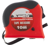 Рулетка 10 м х 25 мм Double fixation MATRIX 31061