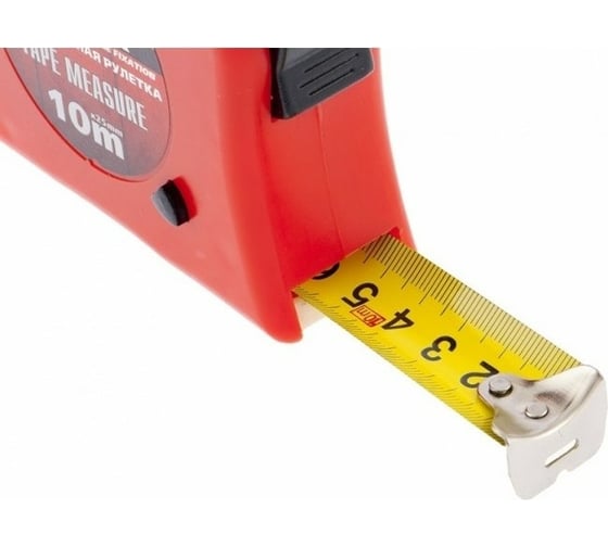 Рулетка 10 м х 25 мм Double fixation MATRIX 31061