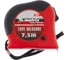Рулетка 7,5 м х 25 мм Double fixation MATRIX 31058 1