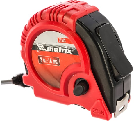 Рулетка 3 м х 16 мм Rubber MATRIX 31003