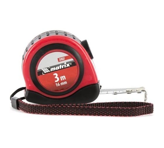 Рулетка 3 м х 16 мм Status autostop magnet MATRIX 31037