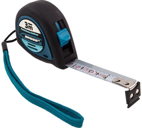Рулетка 3 м x 16 мм GROSS Ergonomisch 31101