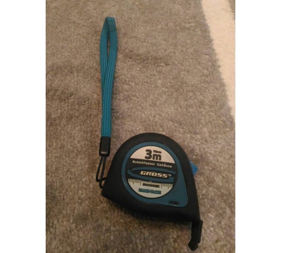 Рулетка 3 м x 16 мм GROSS Ergonomisch 31101 - выгодная цена, отзывы ...