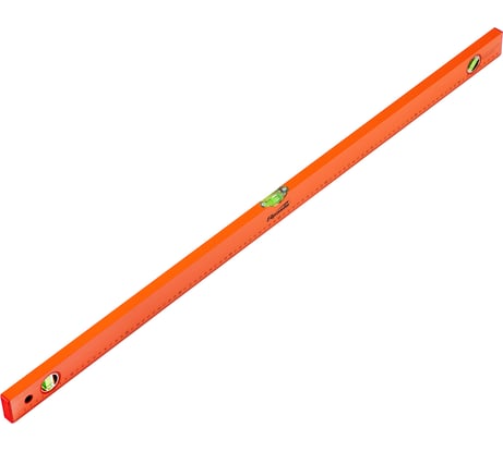 Алюминиевый уровень 1000 мм SPARTA 3 глазка, желтый, линейка// 330295