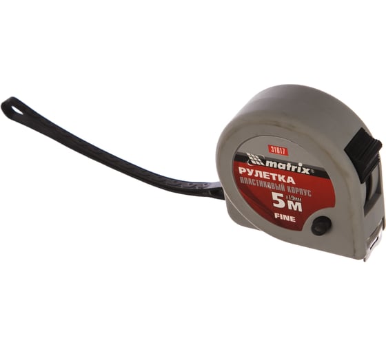Рулетка 5 м х 19 мм Fine MATRIX 31017
