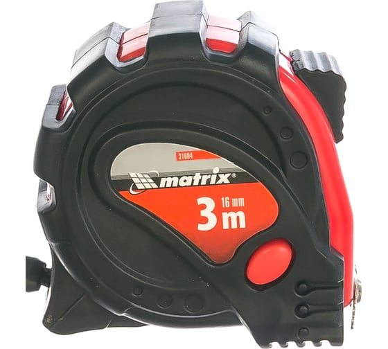 Рулетка 3 м х 16 мм Status magnet 3 fixations MATRIX 31004