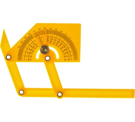 Пластиковый угломер-квадрант 180 гр. 90-155мм FIT DIY 19301