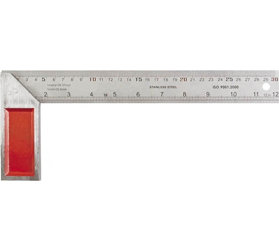 Столярный угольник Профи 250 мм FIT 19453 1