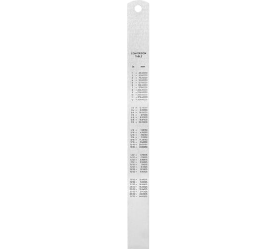 Стальная линейка DELI dl8030y 300 мм, нержавеющая сталь 104498