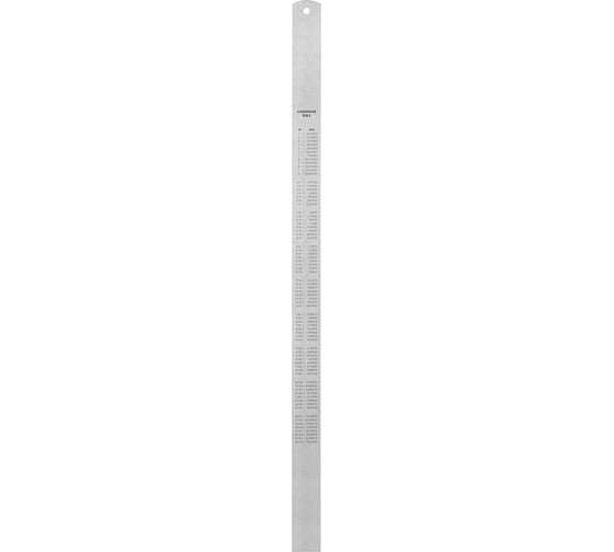Стальная линейка DELI dl8050y 500 мм, нержавеющая сталь 104499