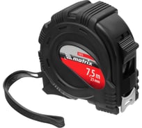 Рулетка Black 7,5 м х 25 мм MATRIX 31015