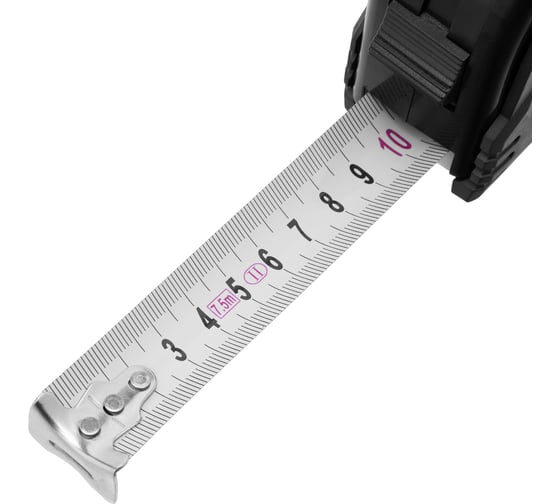 Рулетка Black 7,5 м х 25 мм MATRIX 31015