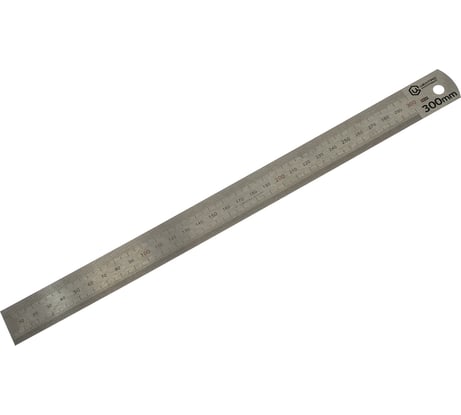 Двусторонняя линейка Центроинструмент 0422