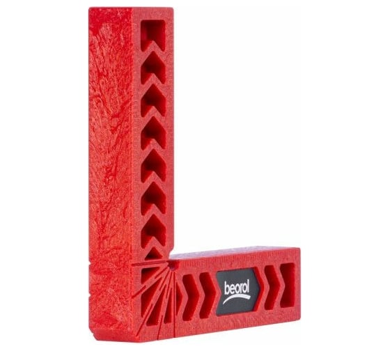 Столярный пластиковый угольник BEOROL 150x150 мм 245875