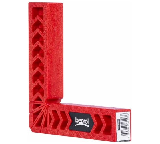 Столярный пластиковый угольник BEOROL 150x150 мм 245875