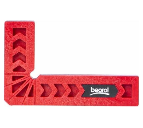 Столярный пластиковый угольник BEOROL 50x80 мм 245877